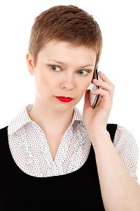 busy woman